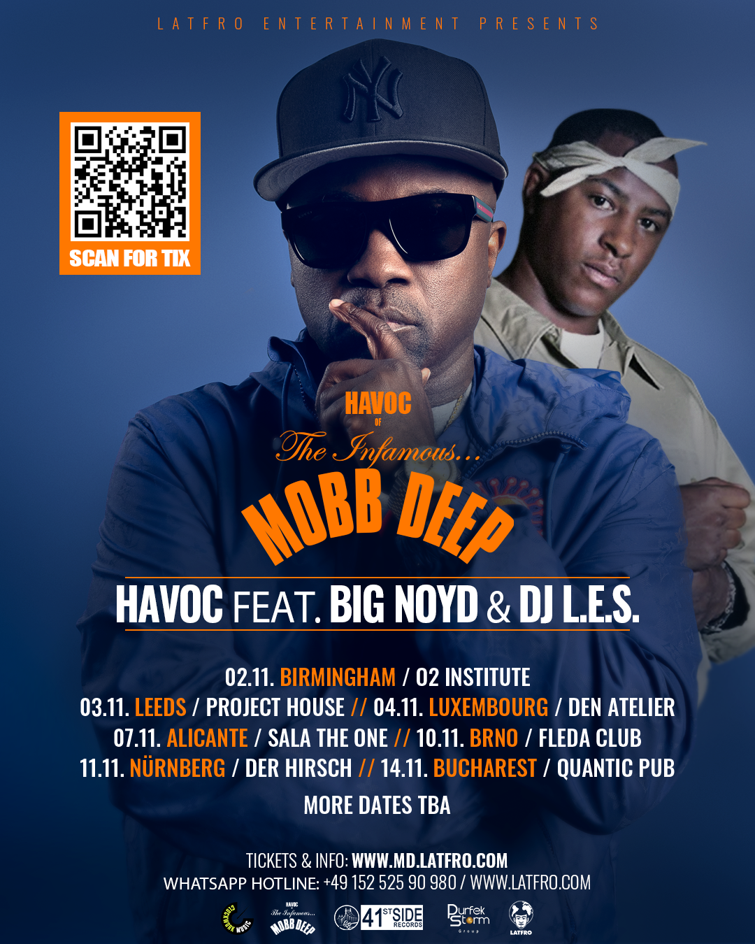 Mobb Deep Tour Poster 2025